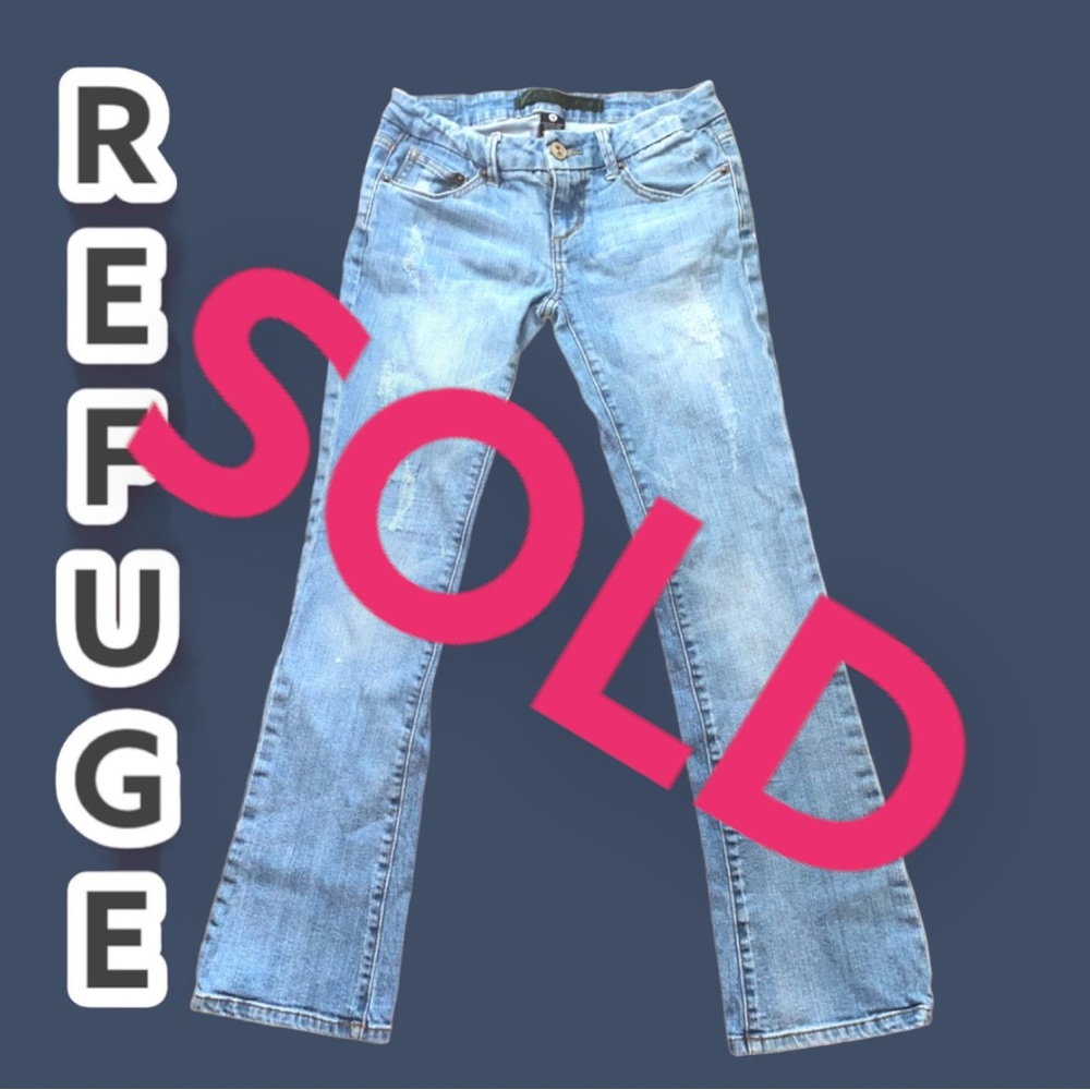 Refuge low rise bootcut jeans Sz. 1 (25x28)